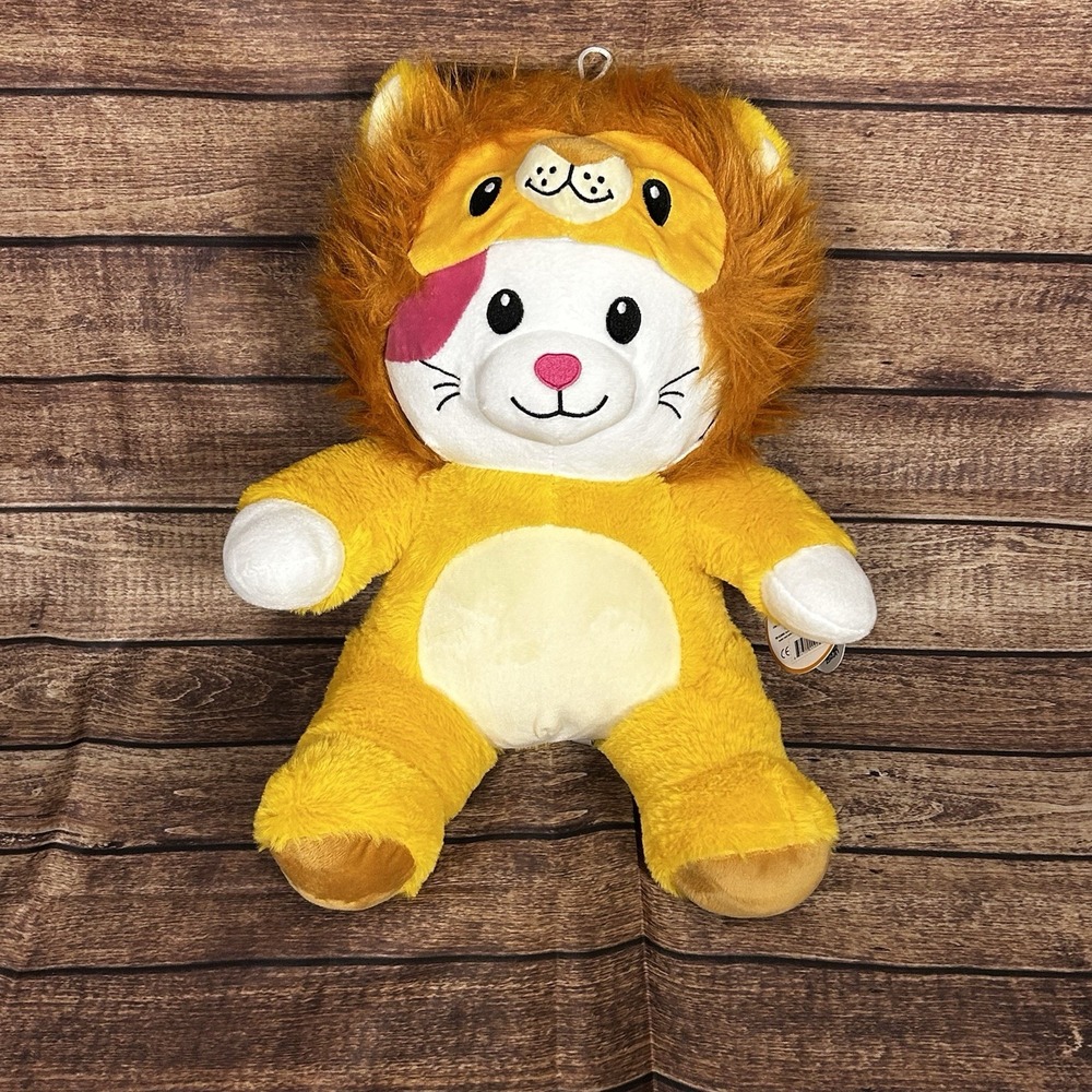 NEW Disguisimals Whiskers the Lion Cat 14.5" Plush Peek a Boo Toys